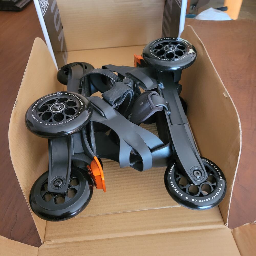 Cardiff Skate Co. Model S1 Adjustable Skates for Men and Women skating New - Picture 5 of 10